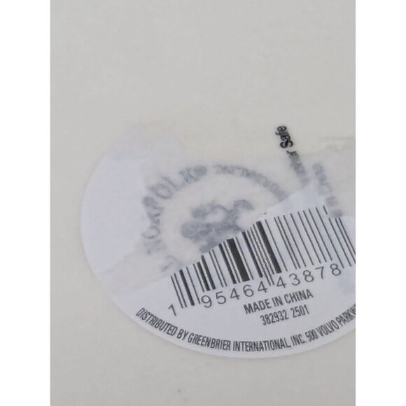 Royal Norfolk Black White Set Of 2 Mediterranean Dinner Plates 10 1/2" - Picture 5 of 6